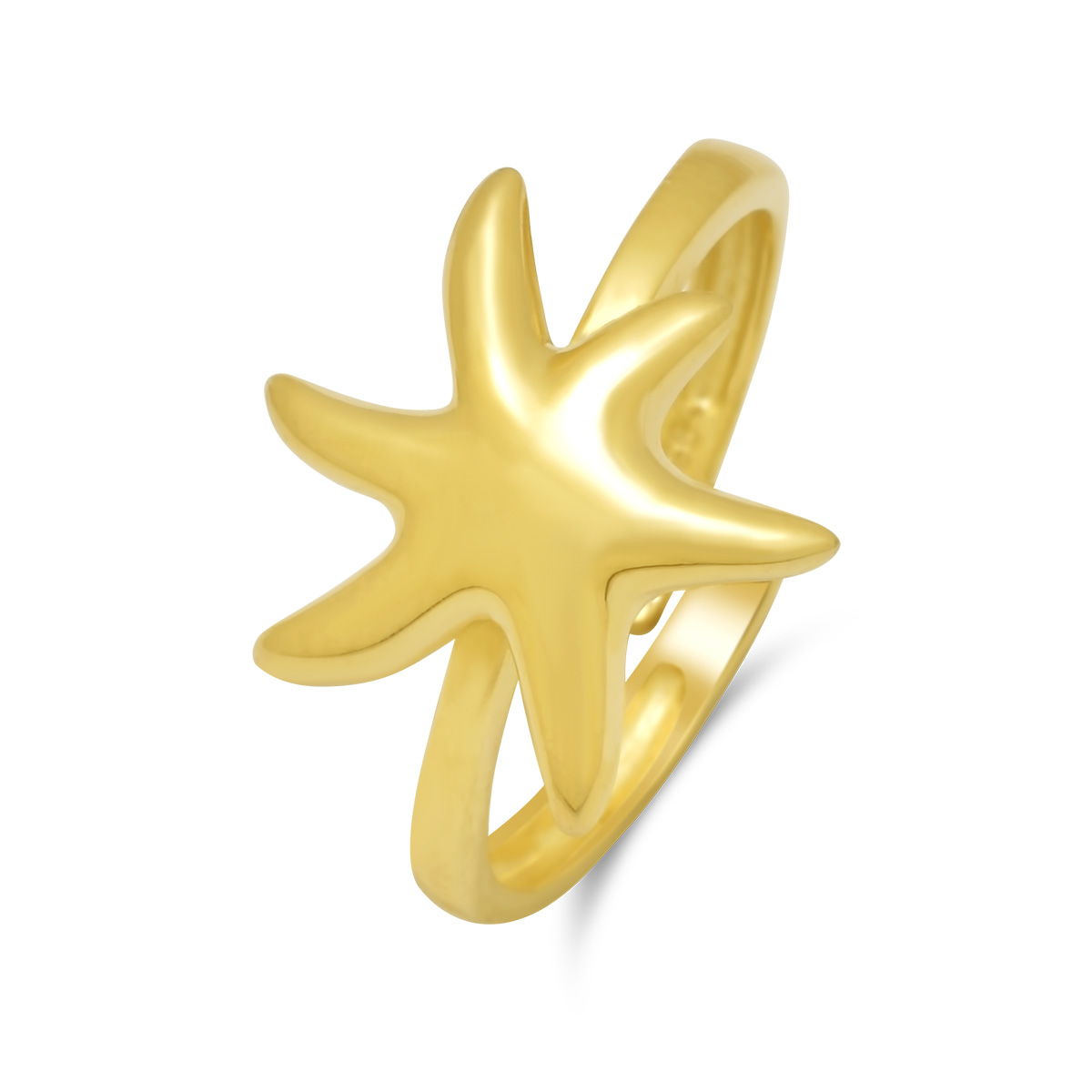 Ασημένιο επίχρυσο δαχτυλίδι 925